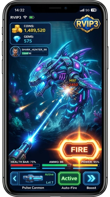 Cuplikan layar menu unduhan rvip3 untuk perangkat Android